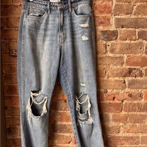Flying Monkey Distressed Straight Jeans Size 30